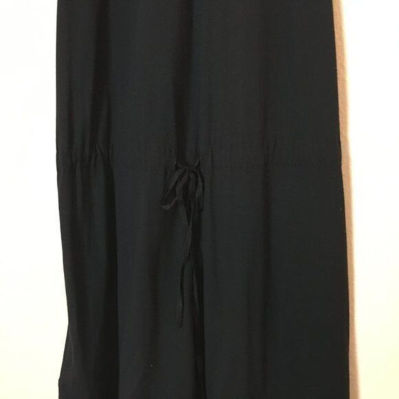 ALC Black Mini Dress Asymmetrical Lace Top Micromodal Womens Size S Small - Picture 5 of 12